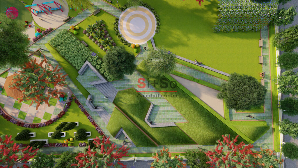 smart city ranchi park architect by si+so architects